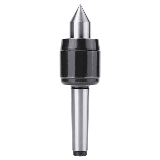 Eddwiin MK2 Punta de acero giratoria de precisión con centro en vivo 60 grados para herramienta de torno CNC cónico de máquina