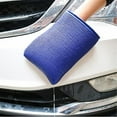 thumbnail image 4 of myvepuop Gloves Car Wash Magic Clays Mitt Auto Care Cleaning Towel Microfiber Sponge Pad Blue One Size, 4 of 9