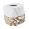 thumbnail image 4 of Funda para caja de pañuelos estilo bohemio, dispensador de servilletas, práctico soporte para pañuelos de papel tejido a mano. Estilo A, 4 of 9