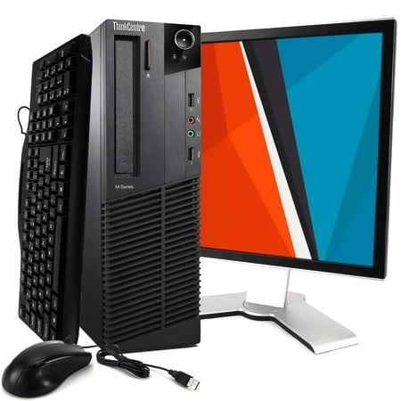 Lenovo M91 ThinkCentre Desktop Computer Intel Core I5 3.2GHz 16GB RAM 1TB HDD Windows 10 Home Includes Bluetooth 20" Brand new monitor
