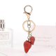 thumbnail image 2 of Fashion Strawberry Keychain Key Chain Key Ring Bag Pendant Handbag Jewelry Gifts (Red), 2 of 3