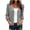 A-Gray, variant on JSheng Womens Kinted Cardigan Tops V Neck Button Down Sweater Long Sleeve Lightweight Knit Outerwear Casual Comfy Tops for Fall Winter A-Pink XS