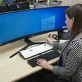 thumbnail image 6 of ECR4Kids MessageStor Dry-Erase Keyboard Write and Store, Desk Organization, Botanical, 6 of 9