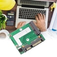 thumbnail image 2 of MINI PCIE MSATA SSD TO 2.5'' SATA 6.0GPS Adapter Converter new. Board New Q0 H0K8, 2 of 9