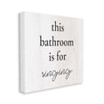 thumbnail image 3 of This Bathroom Is For Singing Phrase Typography Graphic Art Gallery Wrapped Canvas Print Wall Art, 3 of 7
