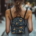 thumbnail image 4 of Eheartsgir Butterfly Travel Backpack Waterproof Small Shoulder Bag for Gym Daily, Polyester Lots of Pockets Mini Backpack, 4 of 8