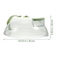 thumbnail image 2 of Worgeous  Magnetic Microwave Cover for Food Bowl Vegetable Lid, 2 of 8