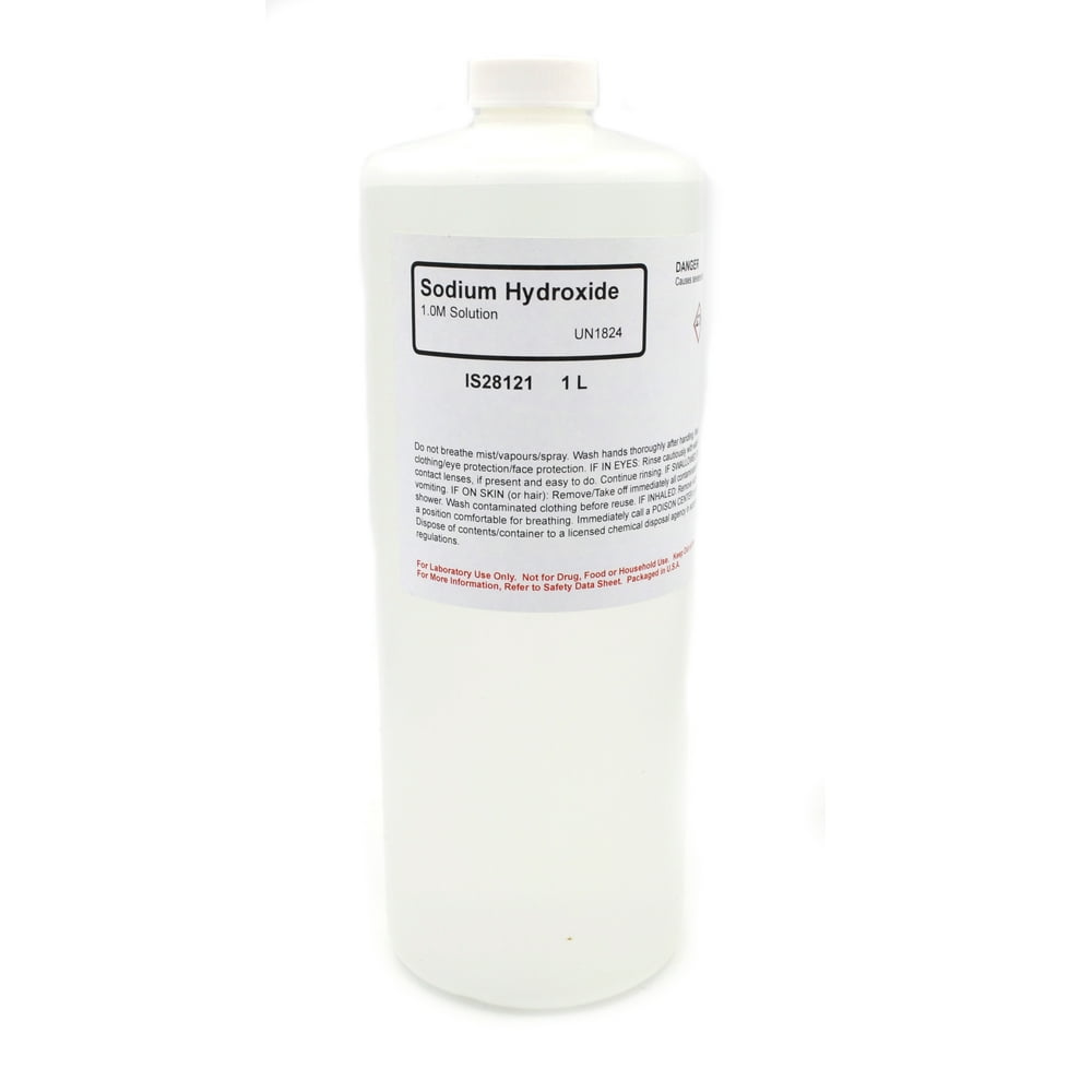 Sodium Hydroxide Solution, 1.0M, 1L The Curated Chemical Collection