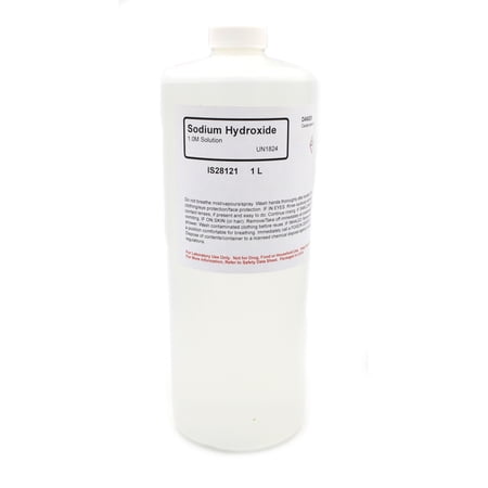 Sodium Hydroxide Solution, 1.0M, 1L - The Curated Chemical Collection