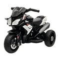 thumbnail image 1 of Qaba Moto pour Enfants 6V avec Musique, Phares, 3 Roues, Noir, 1 of 10