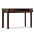 thumbnail image 5 of Simpli Home Warm Shaker 48 inch Wide Solid Wood Transitional Desk in Russet Brown, 5 of 11