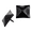 Black, variant on 10 Pack 1.5 Inch Sealed Unfinished Decorative Door Nail Clavos By Borderland Rustic Hardware