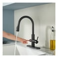 thumbnail image 4 of Sunset 4-in-1 Single Handle 17.5 in. Faucet for Instant Hot Water Dispensor with Boiler Tank and Filter in Matte Black, 4 of 12