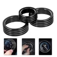 thumbnail image 4 of 3pcs Air Conditioner Switch Knob Ring Car Interior Decoration Compatible with Forester 2019-2022, 4 of 8