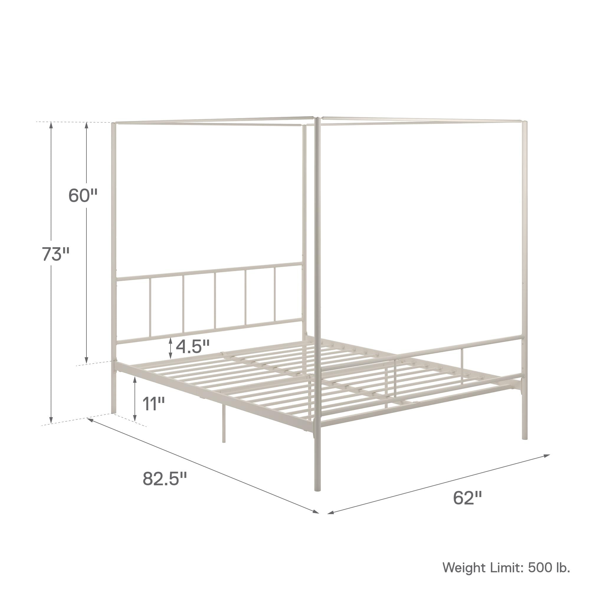 novogratz canopy bed instructions