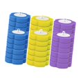 thumbnail image 4 of 36 recambios de cepillo para inodoro, esponja, almohadillas limpiadoras para inodoro, recambios de limpiador de inodoro para baño, limpieza de hotel Limón y lavanda oceánicos, 4 of 8