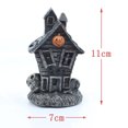thumbnail image 3 of TheFound Halloween House Statue Haunted Church Spooky Weird Atmosphere Sculpting Ornament, 3 of 6