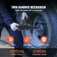 thumbnail image 2 of KFFKFF 1 Inch Pneumatic Impact Tool, Capable of 2730 ft-lbs Counter Torque Output, 1" Air Impact Wrench Lightweight with Dual Handles for Intensive Fixes and Upkeep, 2 of 9