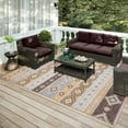 thumbnail image 2 of Addison Rugs Addison Indoor/ Outdoor Yuma Southwest Boho Washable Rug 10' x 14' - Gilded, 2 of 8