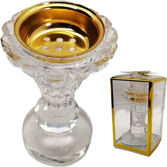 Mini Soporte De Insiencio Flor Chick Flic De Cristial Incensario