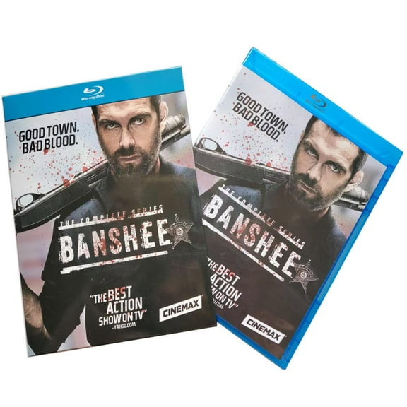 Banshee: The Complete Series (Seasons 1–4) Blu-ray 8Disc Box Set – Brand New & Sealed