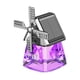 thumbnail image 4 of Difusor de aceites esenciales para coche, modelo en forma de casa, con energía solar, multiusos y estable. Púrpura, 4 of 9