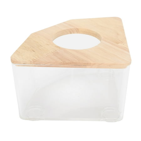 Hamster Sand Bathroom, Leak Proof Hamster Sand Bath Box Clear Space