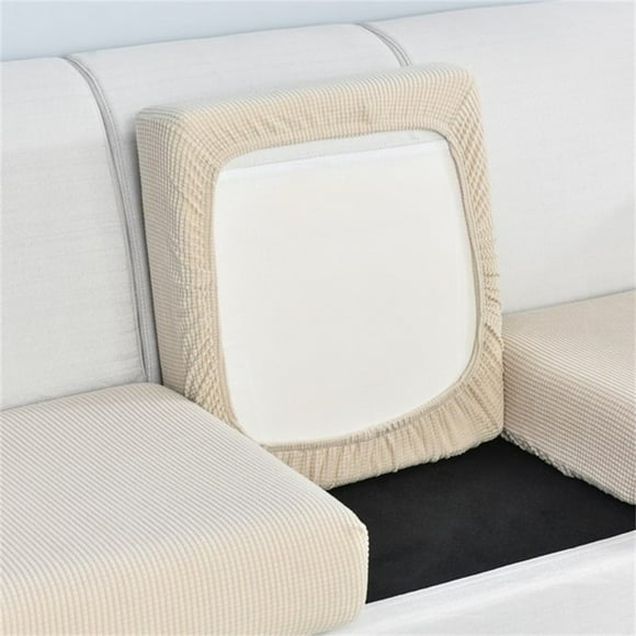 Stretch Sofa Seat Cover Slipcover - Tight Fit Cushion Protector for Living Room Furniture, Washable Sectional Chair Pad Wrap