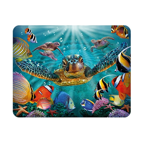 3D Livelife Magnet - Tiny Bubbles from Deluxebase. Lenticular 3D Sea Turtle Fridge Magnet. Magnetic Decor for Kids And Adults with Artwork Licensed from Renowned Artist, Steve Sundram