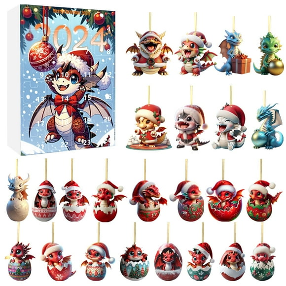 Easter Teeth Brushing Timer Light Days until I Do Countdown 2D Christmas Home Ornaments 2024 Christmas Holiday Advent Calendar Christmas Tree 2D Cute Ornaments Christmas Christmas Tree Set Ornaments