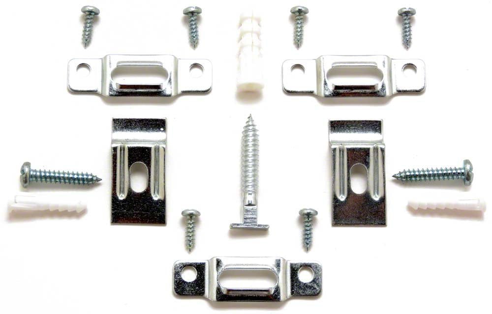 Complete Sets Security Hanger Hardware Brackets For Art Picture Complete Sets Security Hanger Hardware Brackets For Art Picture Frame Mirror Secure Safe Hanging Installation With Com