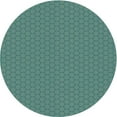 thumbnail image 1 of Ahgly Company Machine Washable Indoor Round Transitional Seafoam Green Area Rugs, 7' Round, 1 of 7
