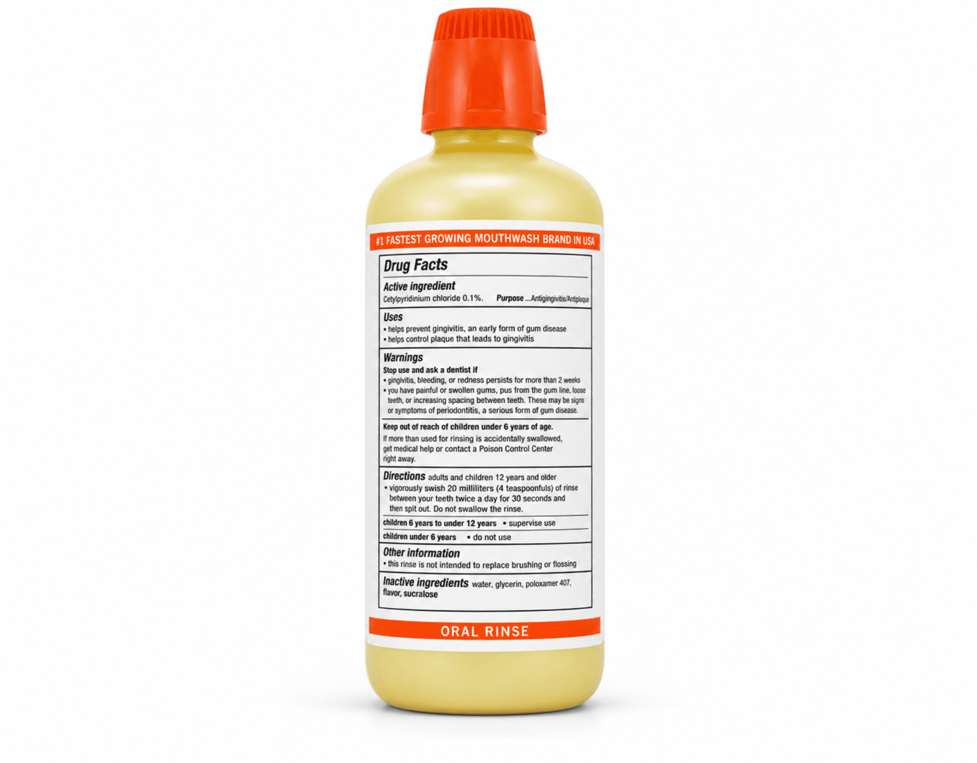 TheraBreath Deep Clean Antiseptic Mouthwash, Fresh Mint, 33.8 oz 3 Pack