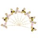 thumbnail image 5 of WEUVEB 10Ud Pasadores Para El Metalicos Con Decoracion De Abeja Accesorios De Para Mujer, 5 of 8