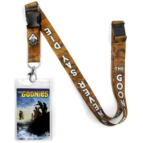 The Goonies Reversible Lanyard with Breakaway Clip and ID Holder