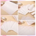 thumbnail image 5 of KABOER 20 Pcs Muslin Baby Washcloths, Cotton 6-Layer Wash Cloths for Sensitive Skin, 12"x12" Large, Ultra Soft and Absorbent Infant Essentials for Newborn and Toddlers, White with Pink Trim, 5 of 7