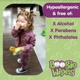 thumbnail image 3 of Boogie Wipes Saline Nose Wipes, Hypoallergenic & Alcohol-Free, Fresh Scent, 45 Count, 3 of 11
