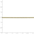 thumbnail image 5 of 10K Yellow Gold 2.00mm Diamond Cut Quadruple Rope Chain 24 Inch, 5 of 5