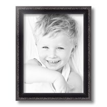 ArtToFrames 10" x 13" Black Picture Frame, 10x13 inch Black Wood Poster Frame (WOM-4625)