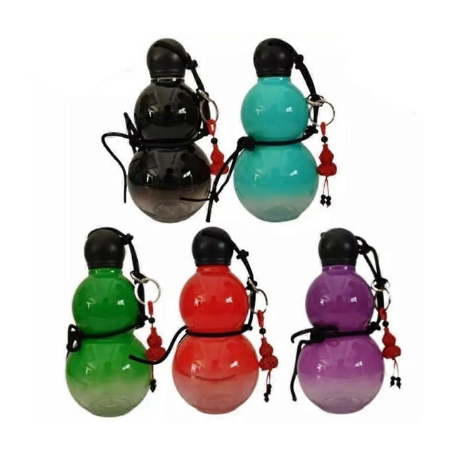 Gourd Sports Water Bottle,Chinese God Ordained Man Black Myth WuKong Game-Fan