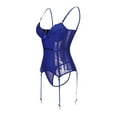 thumbnail image 3 of Fesfesfes Women Body Shaper Bodysuit Corset Court Shapewear Halter Pantyhose Underwear Corset, 3 of 4