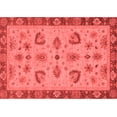 thumbnail image 1 of Ahgly Company Machine Washable Indoor Rectangle Oriental Red Traditional Area Rugs, 8' x 12', 1 of 1