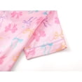 thumbnail image 4 of Topgal Satin Summer Pajamas for Little & Big Girls Silky Button Down 2PC Pink & Colour Bows Pjs Jammie Set Size 10, 4 of 7