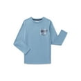 thumbnail image 2 of Sleep On It Boys Long Sleeve Tee and Plush Pants Pajama Set, 2-Piece, Sizes 6-14, 2 of 5