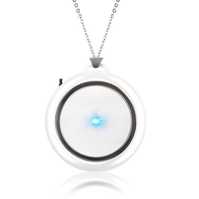 Mistaha Necklace Air Purifier Anion Filter Air Cleaner for Car Home Rechargeable Suitable for Travel