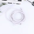 thumbnail image 2 of SHISUYAN 2PCS 2 Meter 3-Pin LED Integrated Tube Cable T5/T8 Connecting Wire Double-ended Power Cord (White), 2 of 8