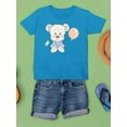 thumbnail image 3 of Cute Teddy Bear With Balloon T-Shirt Juniors -Image by Shutterstock,  Small, 3 of 4