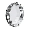 thumbnail image 2 of Yeacher Tambourin de 10 Pouces avec Double Rangée, Instrument de Percussion, 2 of 8