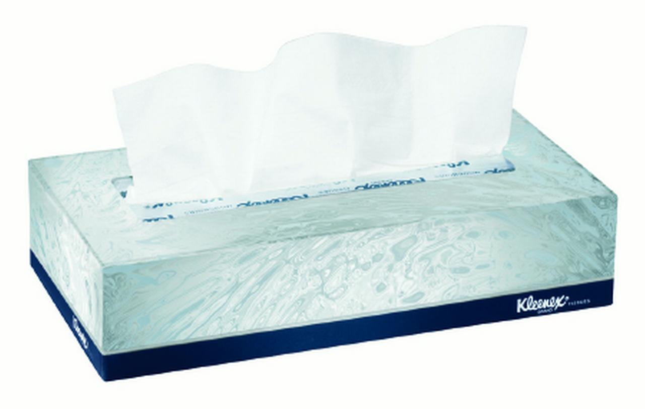 Facial Tissue Kleenex White 8.2 X 8.4 Inch Case of 36 4 Pack