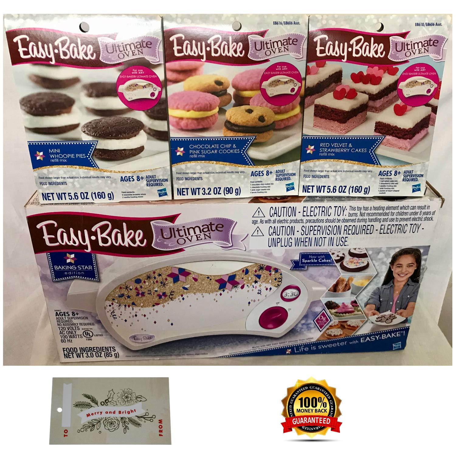 INTERC Easy Bake Mixes 3pack Pretzel, Velvet, Whoopie, Mitt